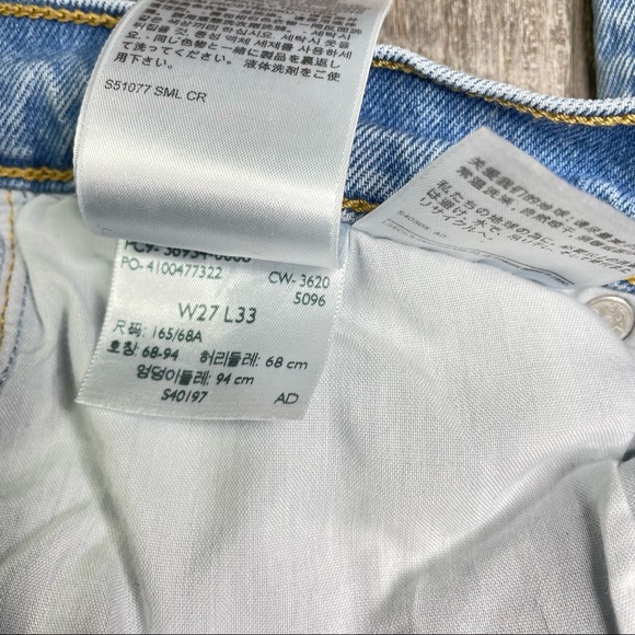 Levi’s Ribcage Boot Cut Jeans High Rise Size 27 - Picture 8 of 10